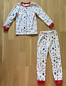 Southern Smocked Kids Nutcracker Pajamas Boys Girls 7 Christmas Tree Holiday  - Picture 1 of 7