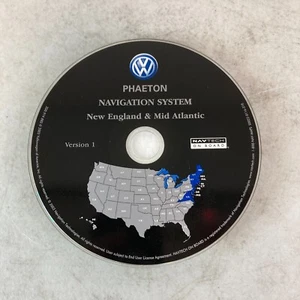 2004 2005 2006 Volkswagen Phaeton Navigation DVD New England & Mid Atlantic OEM - Picture 1 of 6