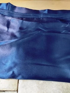 FABRIC REMNANT PURPLE  SATIN 1 YD X 60" - Picture 1 of 3