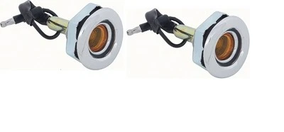 Par de lentes marcadores laterales amarillos para Dodge Charger 1968 para Dodge Charger Dart-nuevo Foto 1 de 2