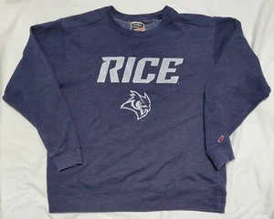 Sudadera suéter cuello redondo Rice University Owls talla grande - Imagen 1 de 6