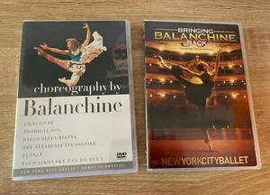 2 x Balanchine - DVD Dance Ballet Documentary Choreography - Picture 1 of 8