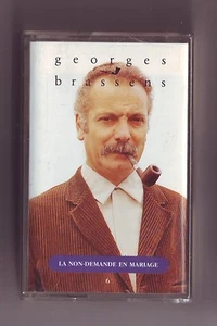 cassette audio georges brassens - la non demande en mariage - - Imagen 1 de 1