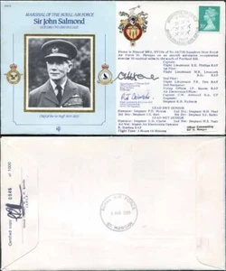 CDM3a RAF COMMANDERS SERIES John Salmond Signed Capt Moore and Wg Cdr Colver (D) - Picture 1 of 1