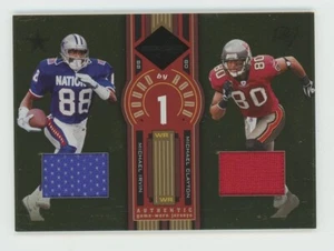 2005 Leaf Limited Round By Round Michael Irvin & Clayton 63/75 Game Worn - Picture 1 of 2