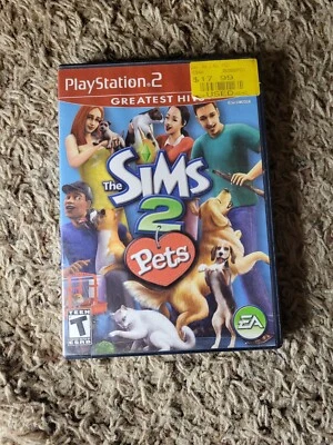 The Sims 2 Pets Greatest Hits (Sony PlayStation 2, PS2) Complete  - Image 1 of 3