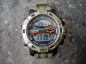 Calypso Digital Uhr Modell K 5809, military look. - Bild 1 von 4