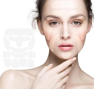 Face & Forehead Wrinkle Patches - 192 Pcs Anti Wrinkle Face Patches - Picture 1 of 7