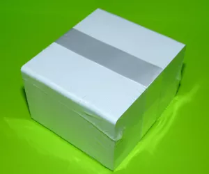 100 PVC Blank White Graphic Quality PVC ID Cards 80.030-GQ-WH - Picture 1 of 4