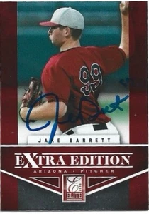 2012 Elite Extra Edition - #40 Jake Barrett (RC) Signed Card - Picture 1 of 1
