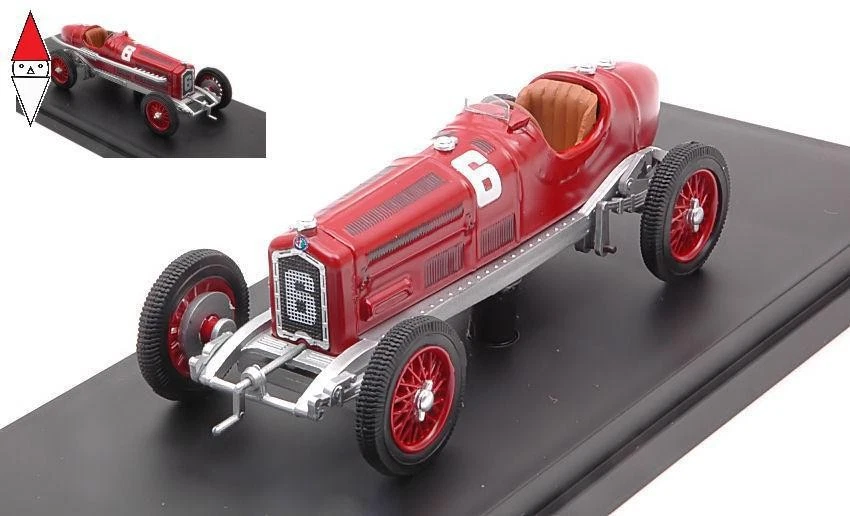 1/43 RIO ALFA ROMEO P3 TIPO B N 18 WINNER MONZA 1932 R.CARACCIOLA RED - Immagine 1 di 3