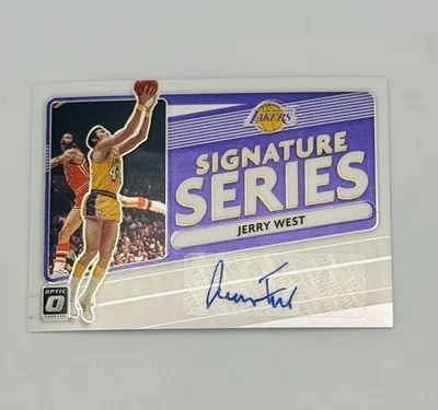2020-21 Donruss Optic 签名系列 Jerry West 签名 — 第 1/3 张图片