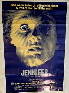 Jennifer (1978) Original Filmplakat mit einem Blatt - gut **Horror** - Bild 1 von 3