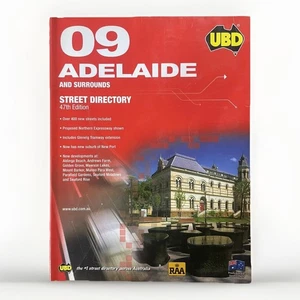 2009 Adelaide And Surrounds UBD Street Directory 47th Edition - Picture 1 of 4