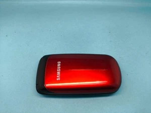 Samsung GT-E1150i Red Unlocked Flip Phone Good Condition - Picture 1 of 5