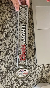 NFL COORS LIGHT BEER TAP HANDLE - Picture 1 of 6