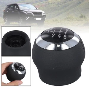 Replacement 6 Speed Gear Shift Lever Knob for Toyota Vehicles Glossy Look - Picture 1 of 12