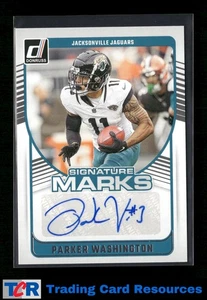 2024 Donruss #SMA-PWA Parker Washington Signature Marks Auto - Picture 1 of 2