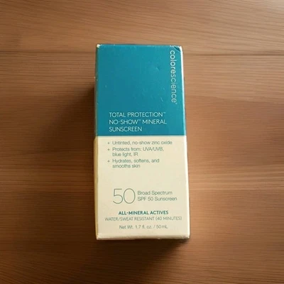 Colorescience Sunforgettable Protección Total No-Show Protector Solar Mineral FPS 50 Foto 1 de 4