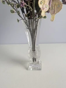 Royal Limited 24% Full Lead Crystal Vase Made In Czech Republic EC 8.5" - Picture 1 of 13