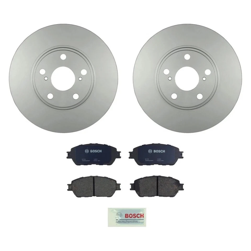 For Lexus ES330 04-06 Bosch QuietCast Premium Front Brake Kit w Ceramic Pads Foto 1 de 4
