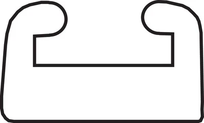 Garland 57.00" Red UHMW Slide 23 (23-5700-0-01-15) - Изображение 1 из 2