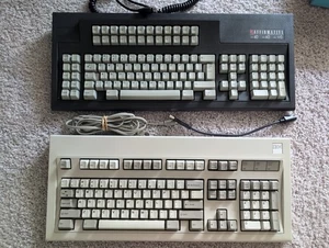 IBM Model M Keyboard 1986 and Unicomp Model M w/ Cables & Adapter _ Sold As-Is - Picture 1 of 7