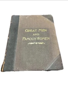 1894 Great Men and Famous Women Hardback Book Volume 5 - Picture 1 of 9