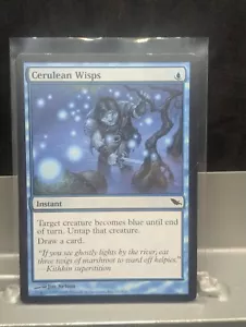 Cerulean Wisps X1 LP Shadowmoor MTG Magic the gathering - Picture 1 of 2