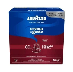 600 Capsule Alluminio Caffè Lavazza Crema e Gusto Ricco Comp Nespresso EX DECISO - Imagen 1 de 1