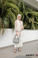 Roxanne Plaindy Bags SKU: G052 Colour: Black/Green/Grey/Wine Red