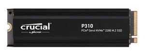 New Crucial P310 1TB Gen4 2280 NVMe SSD w Heatsink 7100/6000 MB/s R/W 220TBW 100 - Picture 1 of 1