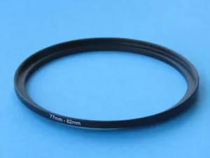 77mm to 82mm Step Up Step-Up Ring Camera Filter Adapter Ring 77mm-82mm - Picture 1 of 3