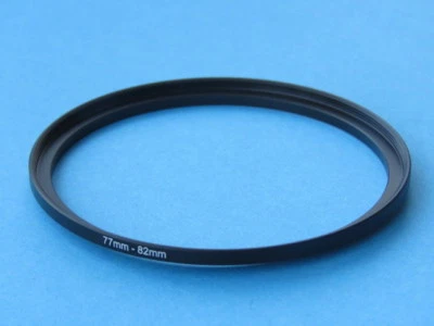 77mm to 82mm Step Up Step-Up Ring Camera Filter Adapter Ring 77mm-82mm - Image 1 of 3