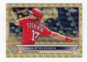 2022 Topps Chrome #1/1 Superfractor Update Sapphire Andrew Stevenson #US173 - Bild 1 von 1