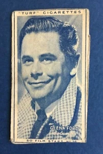 1947 Turf Cigarettes 50 Film Stars - Glenn Ford # 36 - Picture 1 of 1
