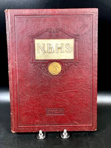 Anuario de escuela secundaria 1927 NBHS ~ Nuevo Bedford rojo y blanco - Imagen 1 de 17