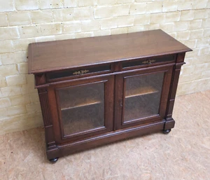 ANTIK! Anrichte restauriert Gründerzeit um 1900 Eiche Buffet Kommode - Bild 1 von 18