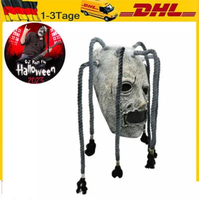 Halloween Maske Cosplay-Slipknot Corey Taylor Latex Masken Dreadlocks Fancy Prop - Bild 1 von 4