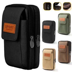 Handy Gürtelschlaufe Clip Etui Hülle Taille Karte Brieftasche Halter Holster Universal - Bild 1 von 11