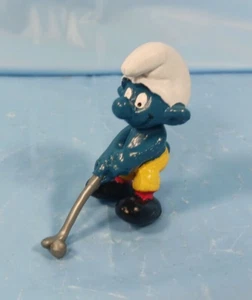 Vintage 1978 Peyo Golfer Golfing Smurf Figure. - Picture 1 of 3