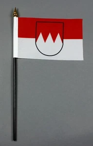 Kleine Tischflagge Franken 10x15 cm "Basic" PVC-Mast, ohne Sockel - Bild 1 von 1