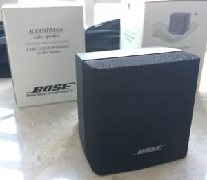 BOSE Virtually Invisible Cube Lautsprecher - schwarz - NEU & OVP - Picture 1 of 1