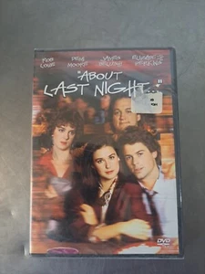 About Last Night DVD 1986 Demi Moore Rob Lowe James Belushi Brand New Sealed - Picture 1 of 2