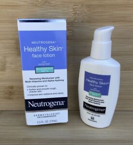 NEW Neutrogena Healthy Skin Face Moisturizer Lotion SPF 15 Expires 07/2025