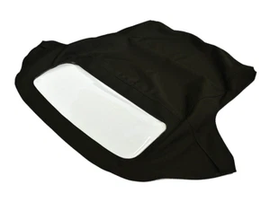 Fits BMW Z3 1996-2002 Soft Top & Plastic window Black HAARTZ Stayfast CANVAS - Picture 1 of 6