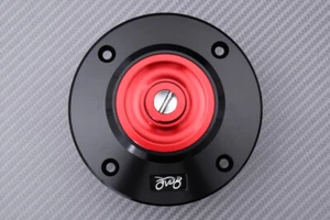 Trappe Essence Rapide Couleur Rouge avec Clé SUZUKI GSX 750 INAZUMA 1998-2001 - Bild 1 von 10