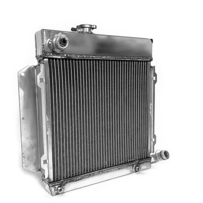 RADIADOR ALUMINIO BMW E10 1966-1977 2002/1802/1602/1600/1502 TII/TURBO 2 filas Foto 1 de 3