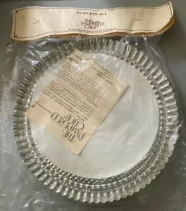 The Pampered Chef Flan Pan Set of 2 10" Baking Pan with Recipe Pamphlet - Picture 1 of 5