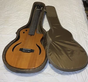 HARLEY BENTON ELECTRIC ACOUSTIC GUITAR NYLON NT. CASE TAYLOR T5z INCLUDE. - Picture 1 of 6